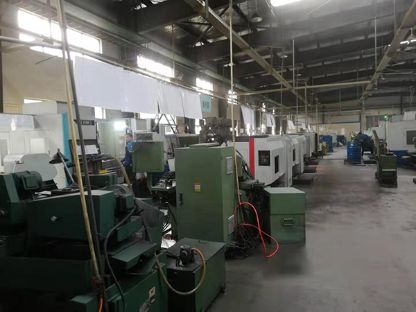 Gear pump body machining production line
